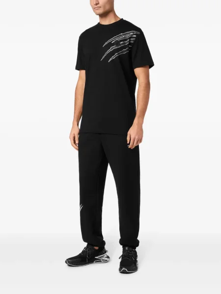 Tricou Plein Sport cu imagine negru