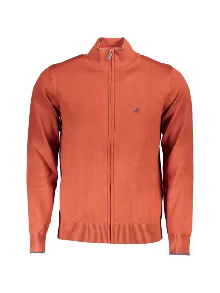 Cardigan U.s. Grand cu broderie portocaliu