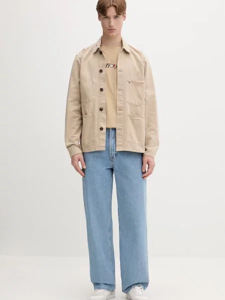 Tommy Jeans kratka majica bež