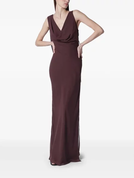 Rochie maxi The Andamane de costum violet