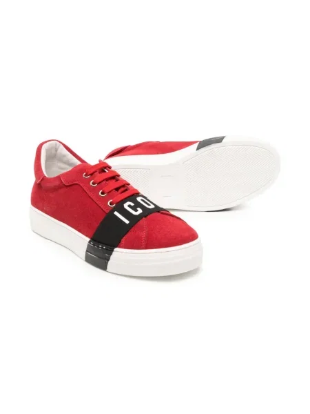 Sneakersy dziecięce Dsquared2 czerwone