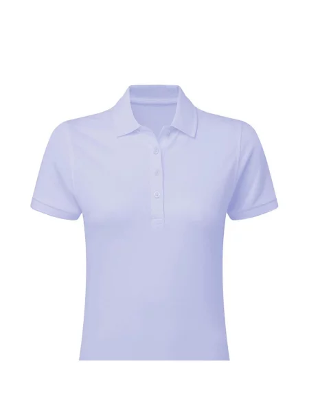 Koszulka Polo Signature Stretch Bez Metki niebieska