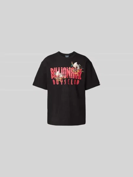 T-shirt z nadrukiem z logo Billionaire Boys Club czarna