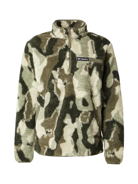 COLUMBIA Pulovere sport Rugged Ridge verde / oliv / verde pastel alb