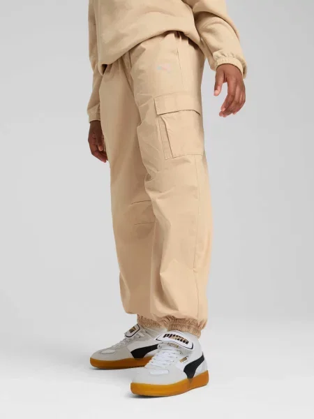 Дитячі Спортивні штани PUMA Butterfly Vibe Cargo Pants комбінований верх бежевий