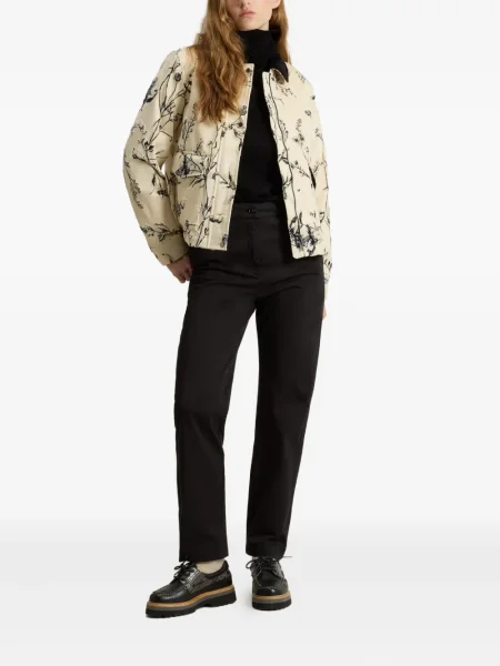 Geacă Woolrich de catifea cu model floral cu imagine