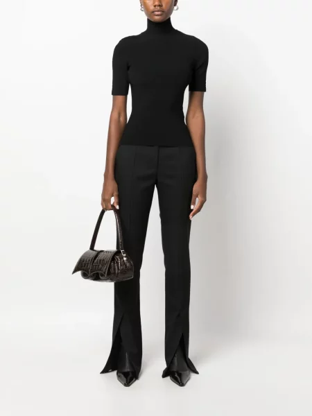 Platėjantys kelnės Off-white balta