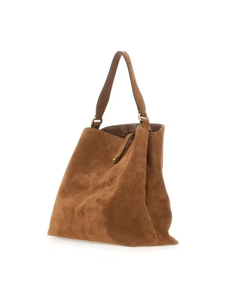 Gianni Chiarini Torebka Typu Worek Fiona Medium braun brązowa
