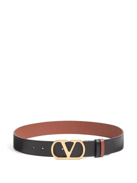 Cu centură reversibil curea Valentino Garavani negru