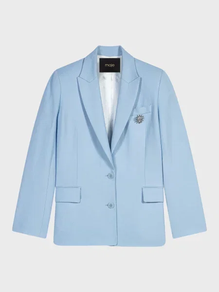 Піджак Maje блакитний