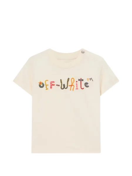 Koszulka dziecięca Off-white biała