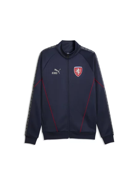 PUMA kurtka reprezentacji Czech KING Anthem Akcesoria S niebieski