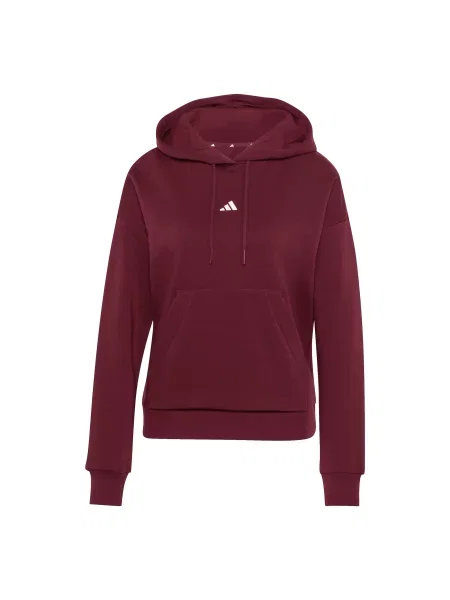 ADIDAS SPORTSWEAR Hanorac sport Essentials castaniu alb