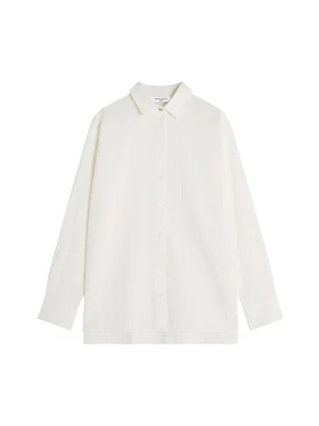 Koszula Maison Kitsune w paski casual biała