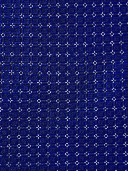 Cravată Kiton cu imprimeu geometric albastru