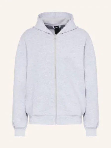 Adidas Mikina Soft Lux světle šedá