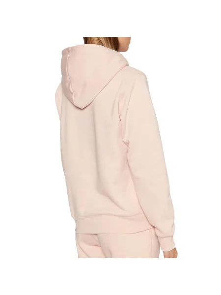 Bluza sportowa Champion Wmns Organic Cotton Blend Script Logo Hoodie różowa