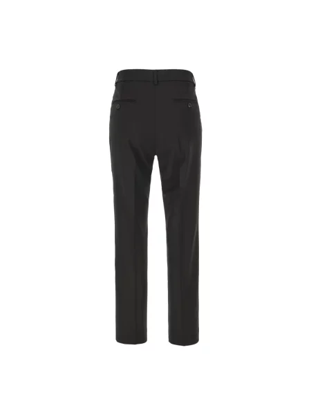 Spodnie Weekend Max Mara wełniane czarne