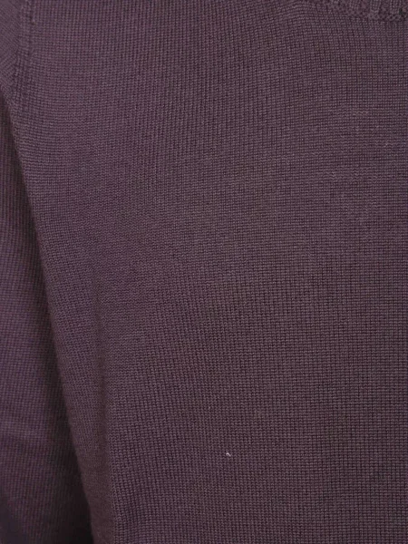 Pulover Drumohr cu decolteu rotund violet