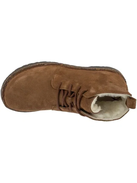 Birkenstock Šnurovacia obuv Uppsala Mid Shearling hnedá