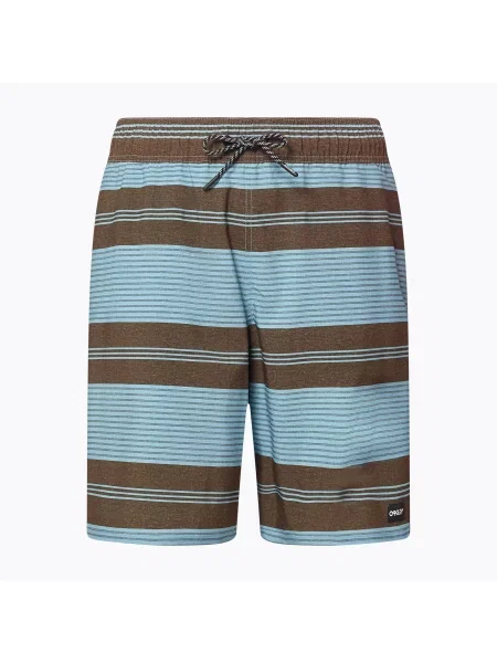 Plavecké šortky Oakley Marlin RC modro-hnědé modré