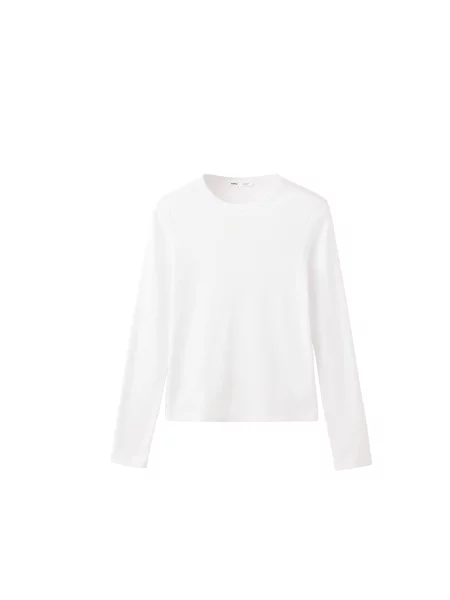 MANGO Tricou ENI' alb
