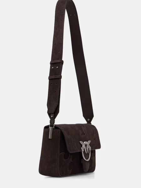 Pinko сумка крос-боді замшева
