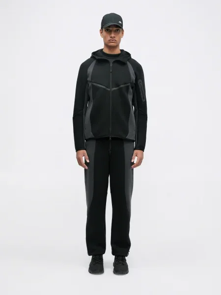 Nike Sportswear Pantaloni gri închis negru