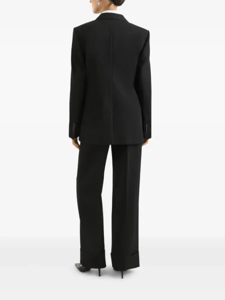 Pantaloni Dolce & Gabbana plisate negru