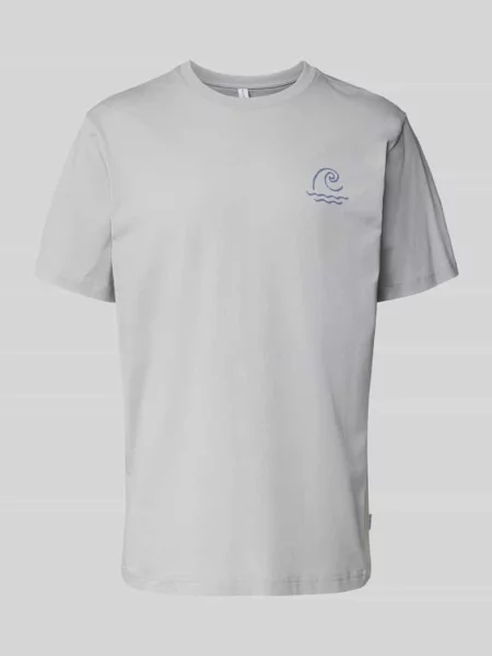 T-shirt z nadrukowanym motywem Mazine
