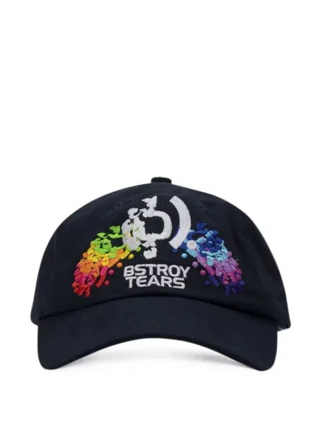 Șapcă Denim Tears cu broderie albastru