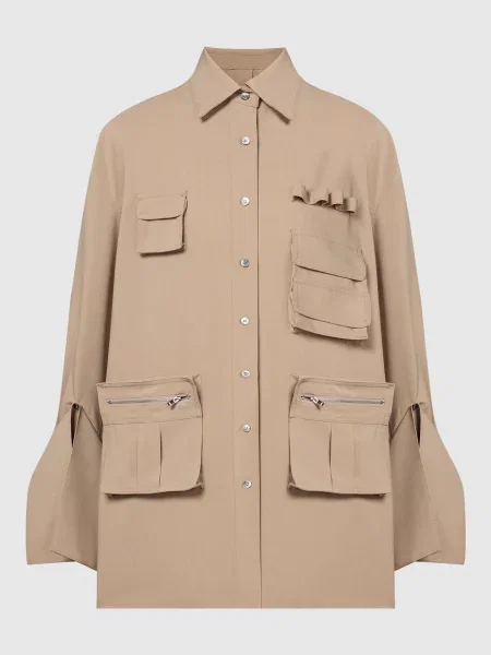 Блуза з Rokh коричнева