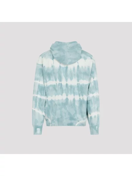 Bluza Amiri z kaszmiru niebieska