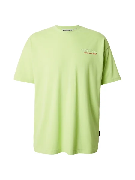 Naketano Tricou verde deschis roșu