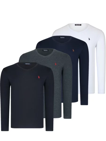 Tricou cu mânecă lungă Dewberry negru
