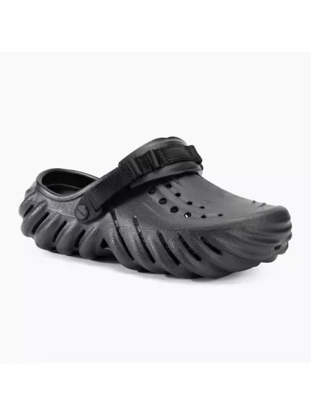 Klapki Crocs Echo Clog black czarne