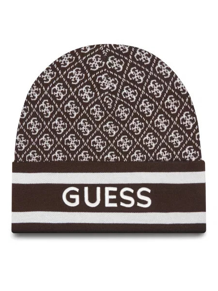 Шапка Guess коричнева