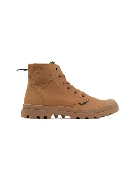 Pantofi Palladium din piele maro
