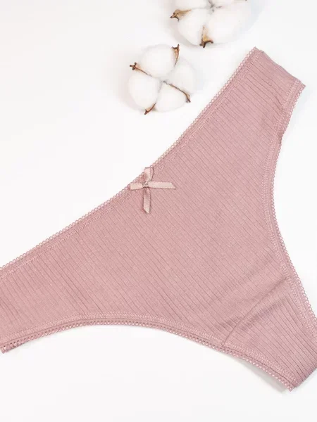 ISSA Plus Труси без підкладки рожевий