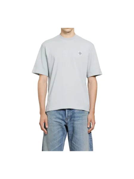 Koszulka Stone Island z kamieniami szara