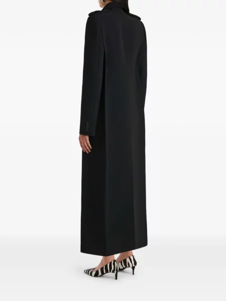 Palton Khaite negru