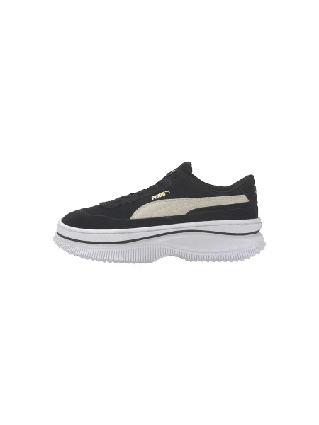 Pantofi Puma din piele de căprioară negru