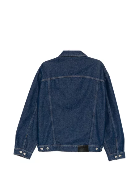 Geacă de blugi Maison Kitsune albastru