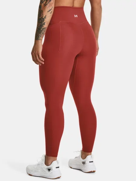 Legginsy Under Armour czerwone