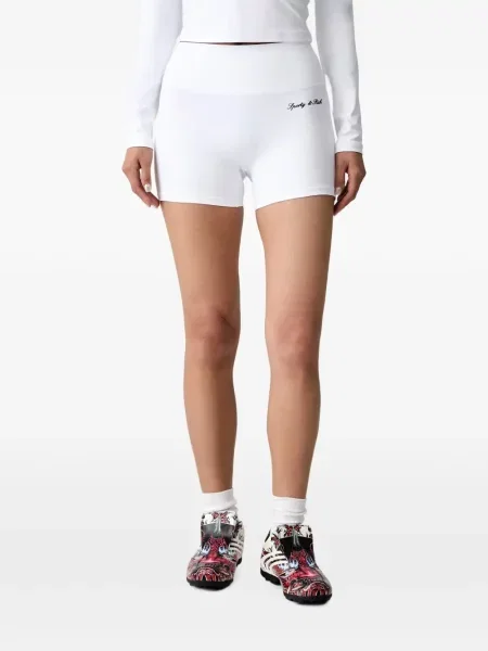 Raštuotos šortai Sporty & Rich balta