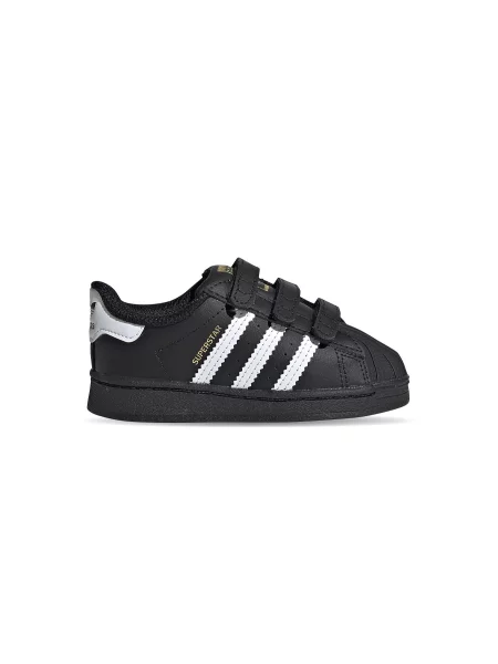 Adidas Superstar CF I Kids Black Dzieci Buty sportowe adidas Originals Size: 19 czarny
