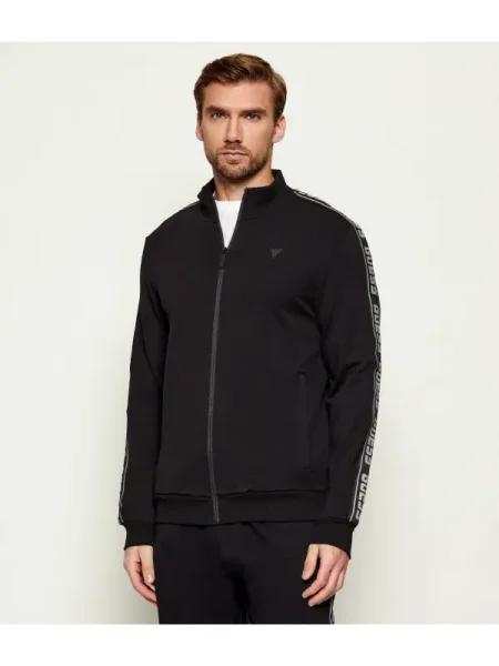 GUESS ACTIVE Hanorac NEW ARLO | Slim Fit negru