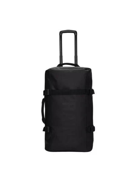 Torba Rains elegancka z nadrukiem czarna