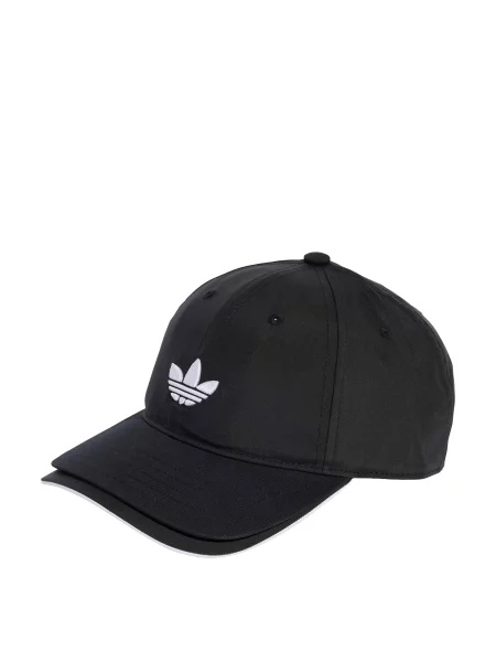 ADIDAS ORIGINALS Șapcă Double Visor negru alb