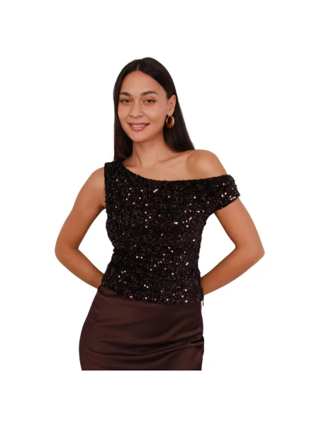 Top La Modeuse smeđa